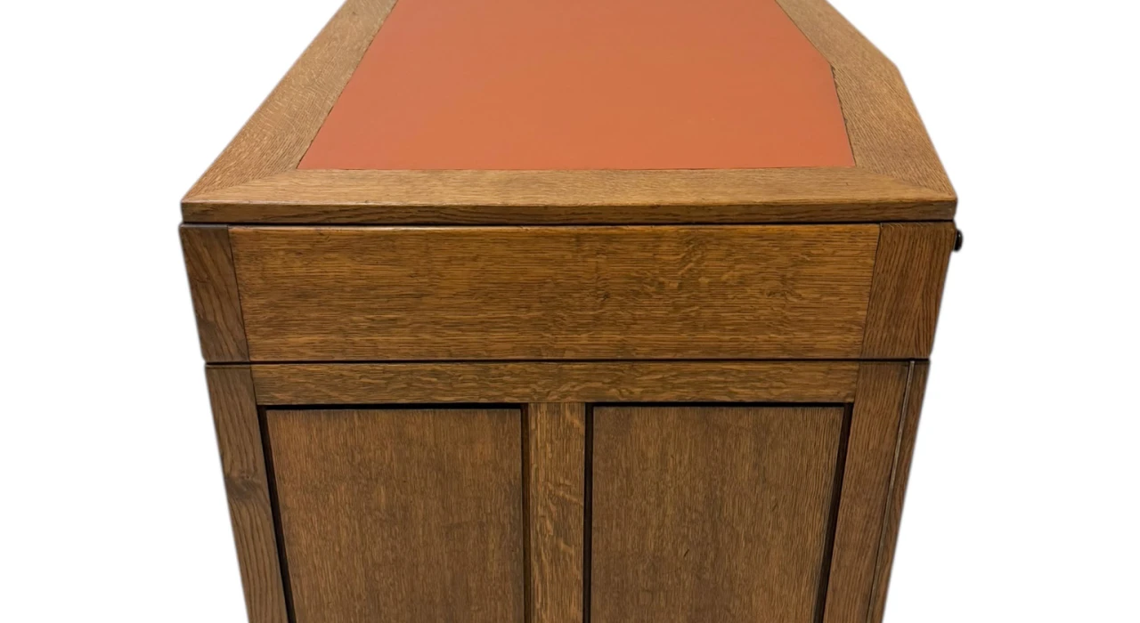 Art Deco Amsterdamse School Desk by Hildo Krop for Gebroeders Monsieur Steenwijk